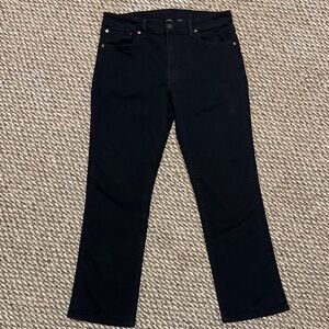 American Eagle Outfitters Men's Black Straight Jeans